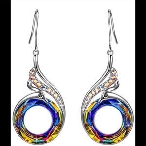 Nirvana of Phoenix Swarovski Crystal Earrings 1Pr